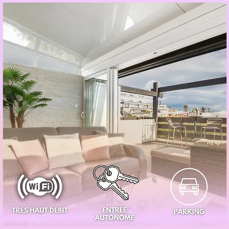 Passion - Port Nature Face Tantra - Terrasse Parking Clim - Village Naturiste Agde